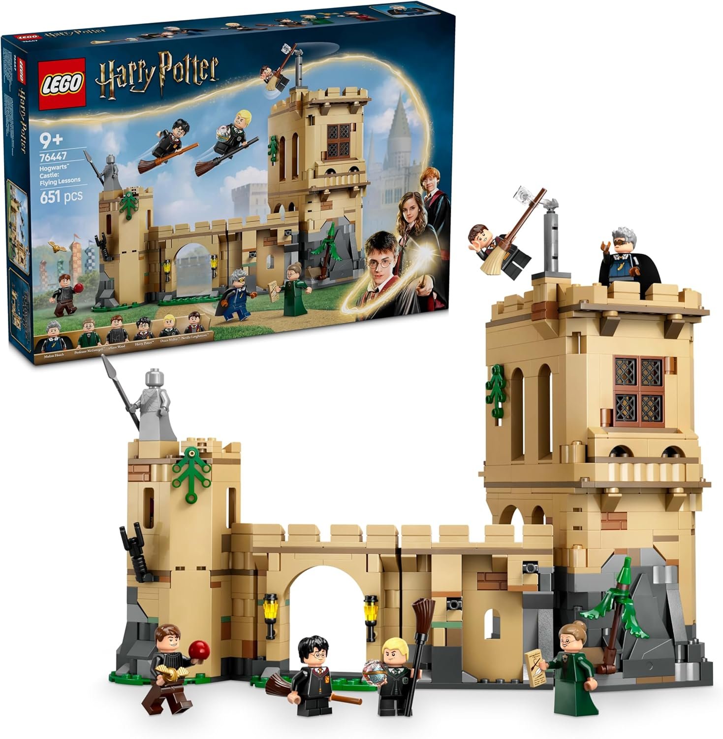 LEGO Harry Potter Castillo de Hogwarts: Clase de Vuelo y Quidditch
