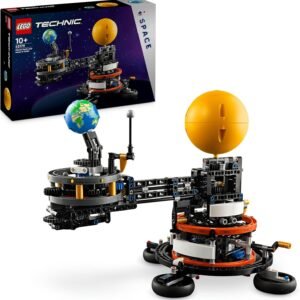 LEGO Technic Planeta Tierra y Luna en Órbita Juguete de Astronomía y Sistema Solar